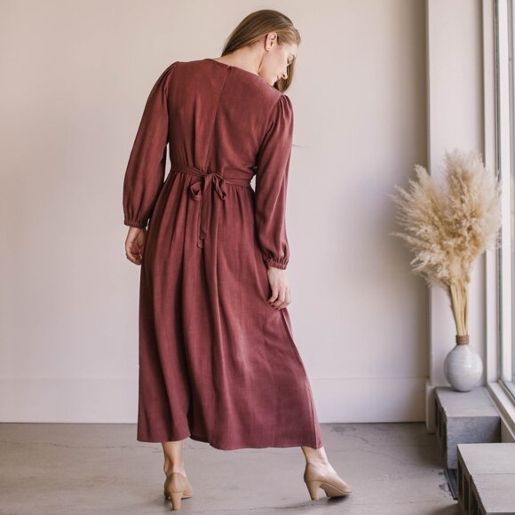 Rachel Pally Holland Dress in Brick in Size Small - Picture 6 of 12